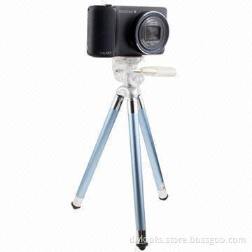 Portable Tripod Stand for Digital Cameras, 8-section Legs